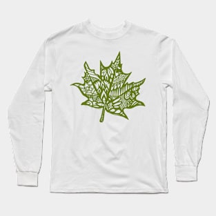 leaf_green Long Sleeve T-Shirt